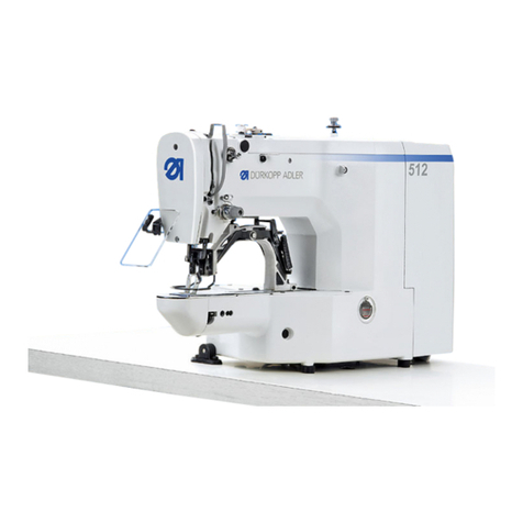 DURKOPP ADLER 512 Manuel utilisateur