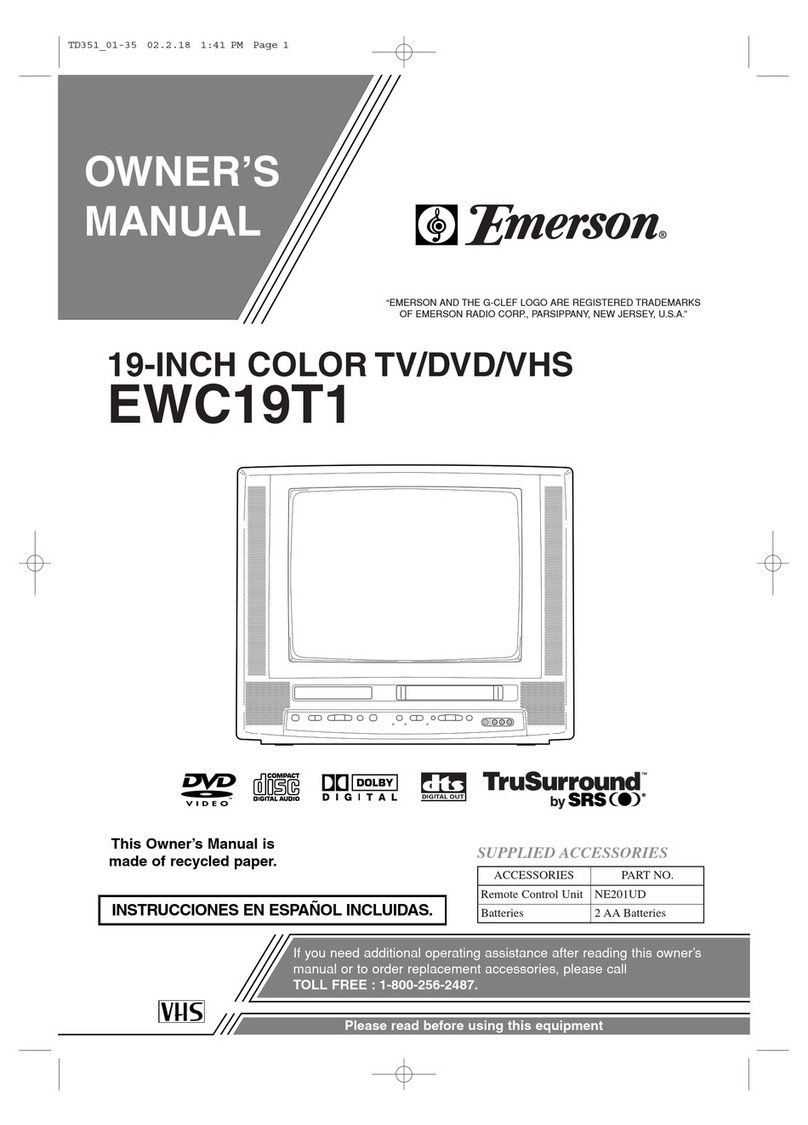 Emerson EWC19T1 Manuel utilisateur