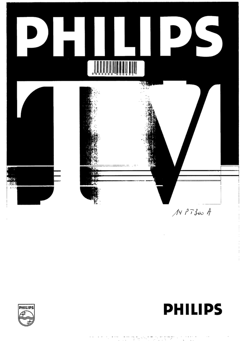 Philips 14PT300A Manuel utilisateur