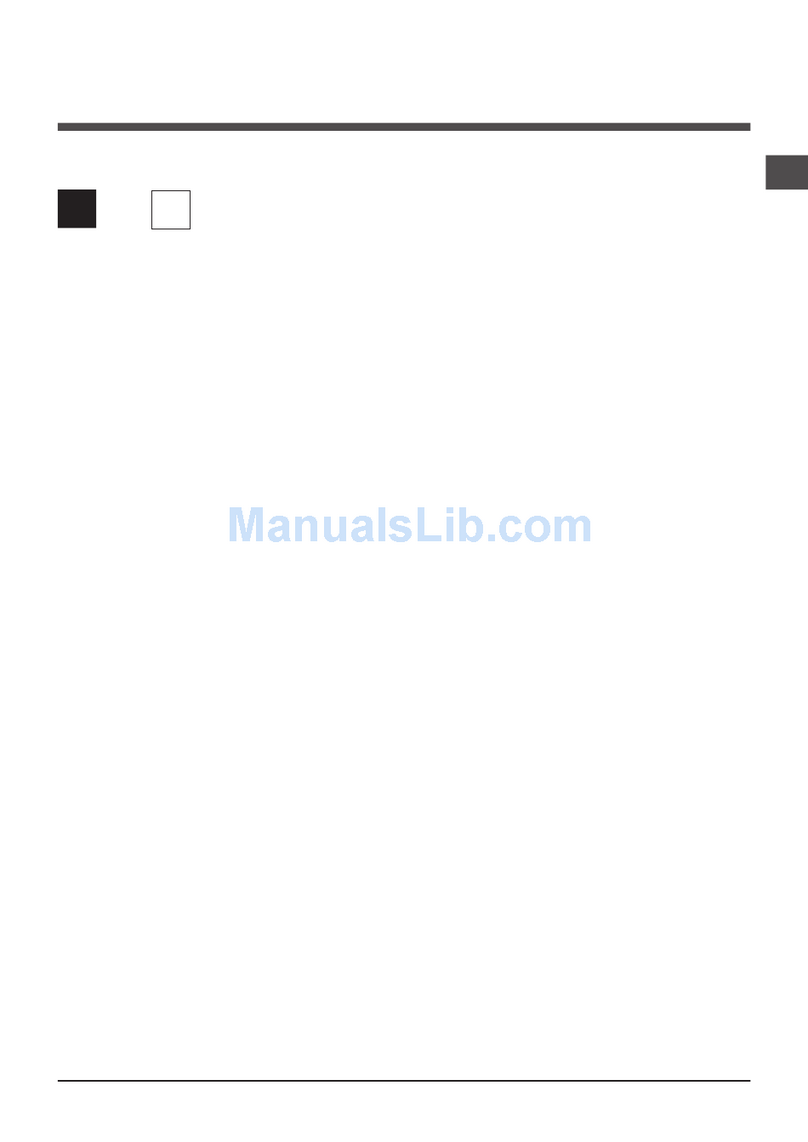 Ariston ARTXD 109 Manuel utilisateur