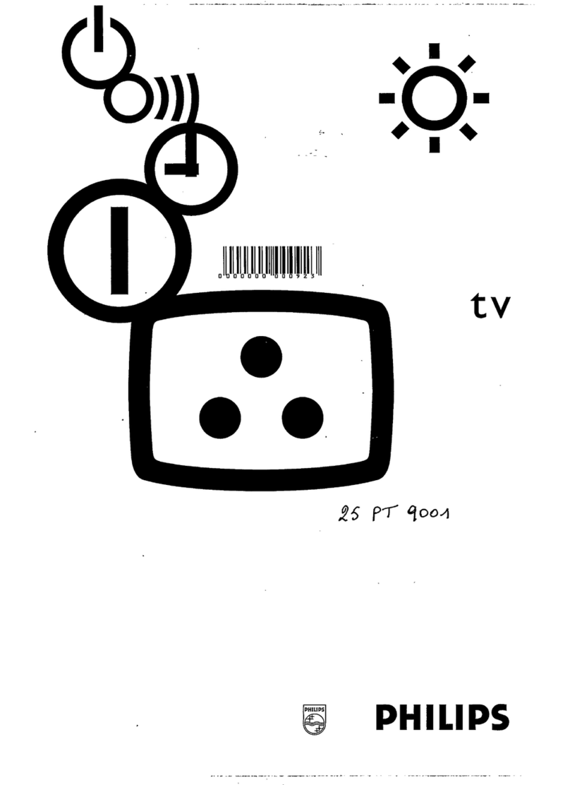 Philips 25PT9001 Manuel utilisateur