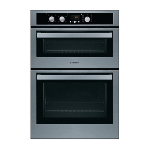 Hotpoint DE89X Manuel utilisateur