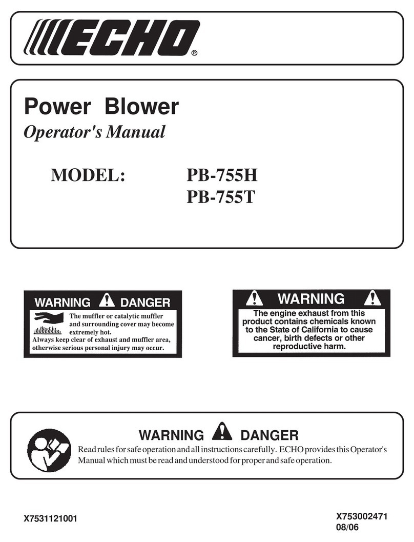 Echo PB-755H Manuel utilisateur