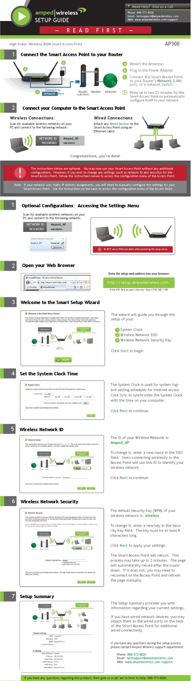 Amped Wireless AP300 Manuel utilisateur