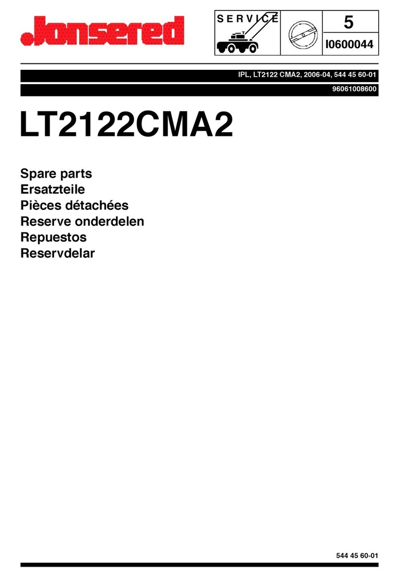 Jonsered LT2122CMA2 Mode d’emploi