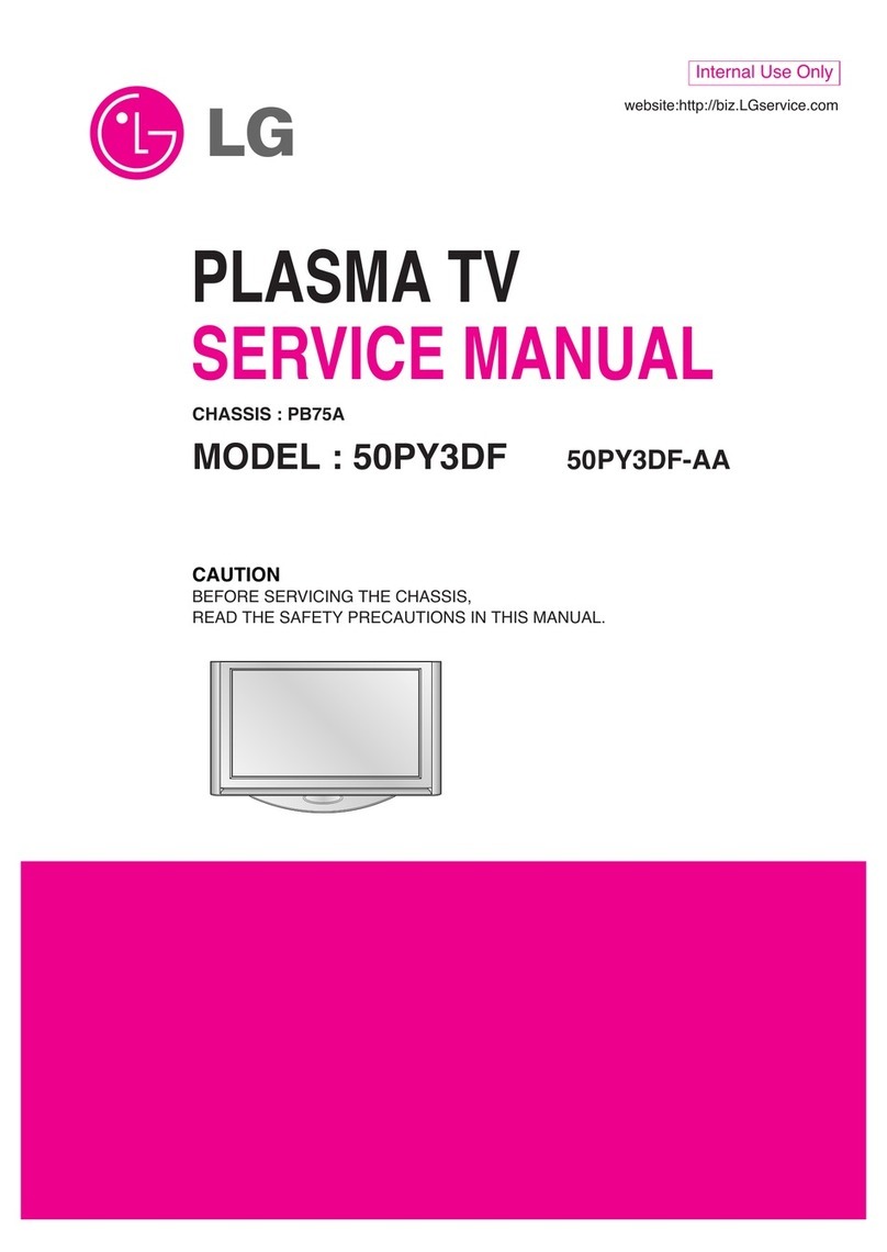 LG 50PY3DF Series Manuel utilisateur