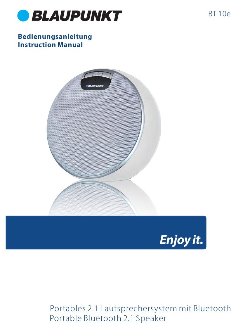 Blaupunkt BT 10e Manuel utilisateur Blaupunkt BT 10e Manuel utilisateur