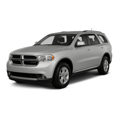 Dodge 2013 Durango Manuel utilisateur