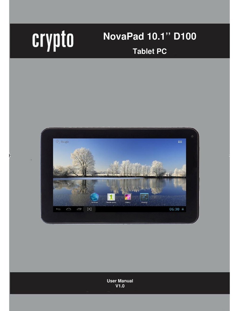 Crypto D100 Manuel utilisateur