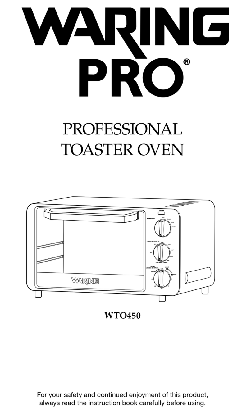 Waring WTO450 Manuel utilisateur