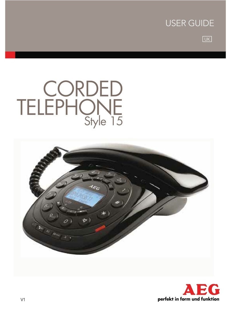 AEG Style 15 Manuel utilisateur