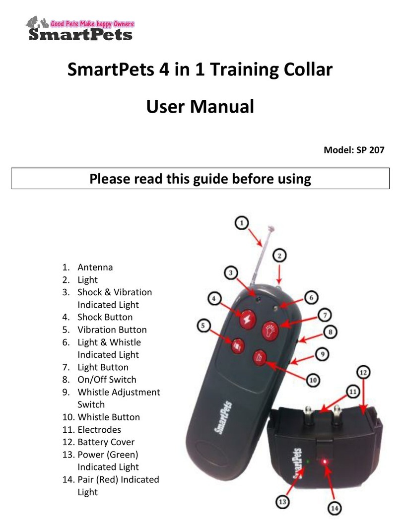 SmartPets SP 207 Manuel utilisateur