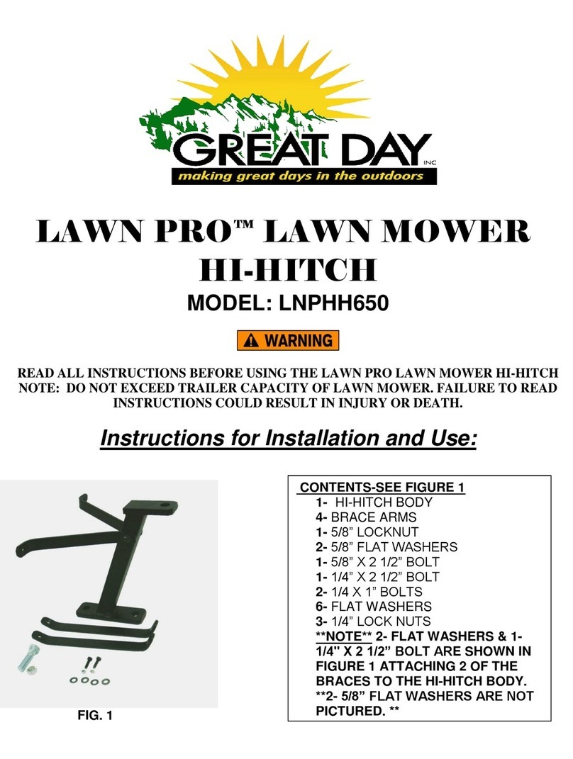 Great day LNPHH650 Manuel utilisateur