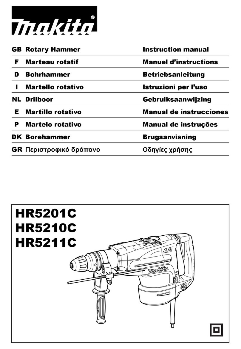 Makita HR5201C Manuel utilisateur