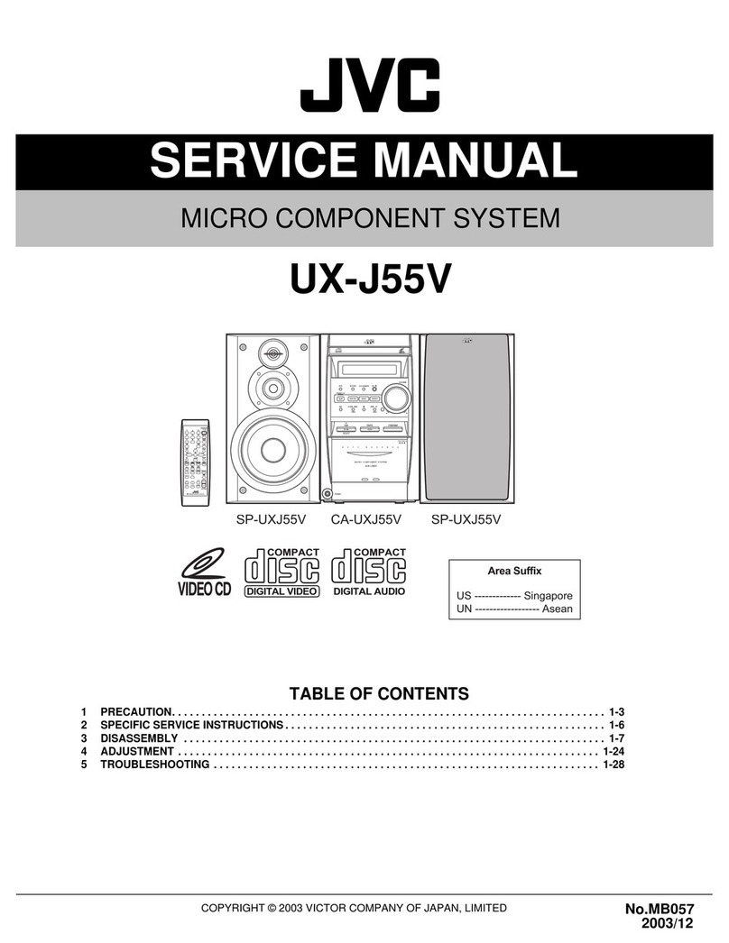 JVC =UX-J55V Manuel utilisateur