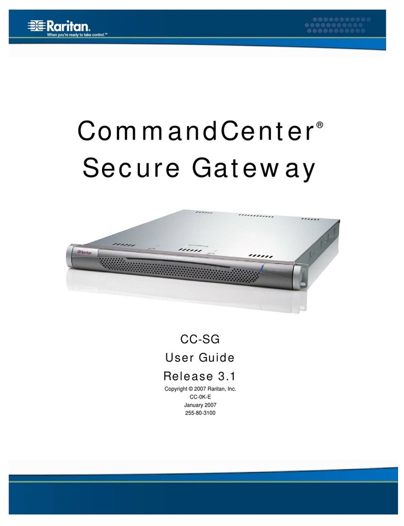 Raritan CC-SG Manuel utilisateur