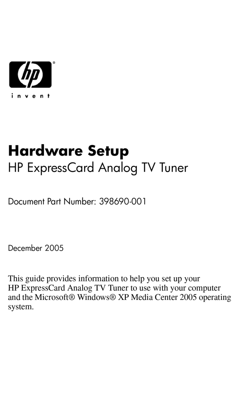 HP ExpressCard Analog Manuel utilisateur