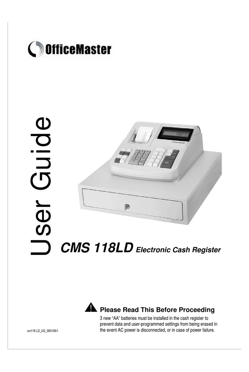 OfficeMaster CMS 118LD Manuel utilisateur