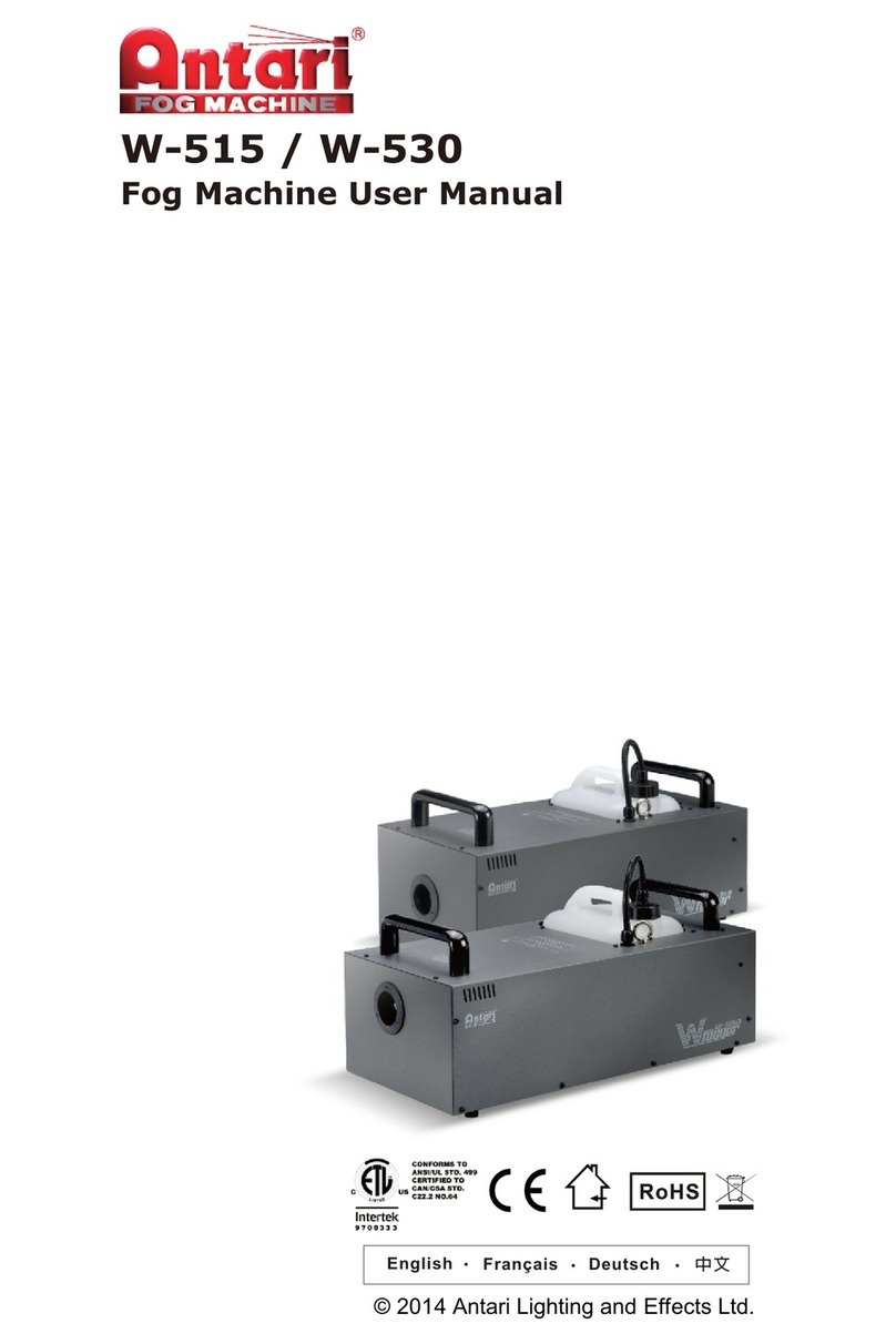 Antari W-515 Manuel utilisateur