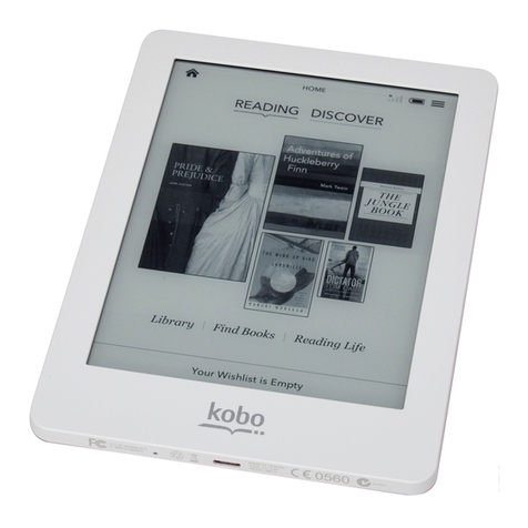 Kobo Kobo Glo Manuel utilisateur
