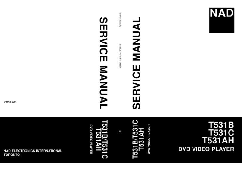 NAD T531B Manuel utilisateur