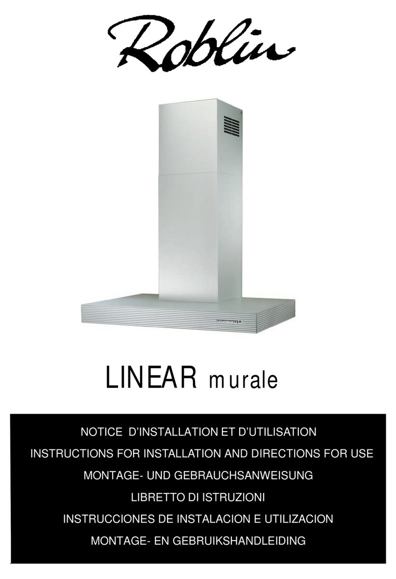 ROBLIN LINEAR MURALE Mode d’emploi