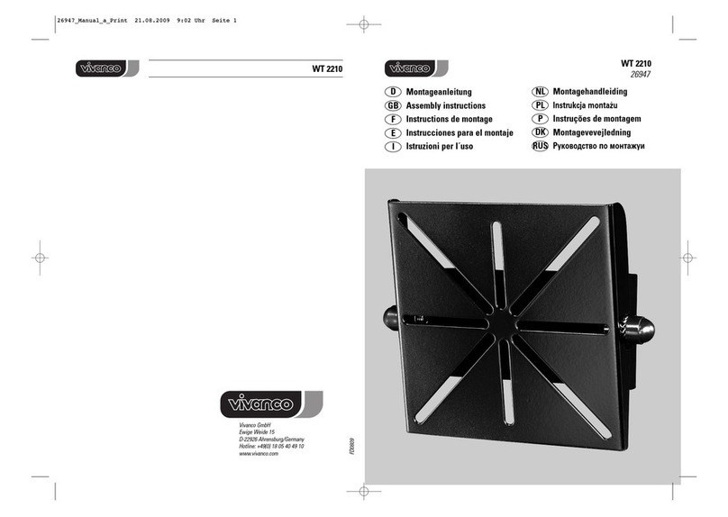 Vivanco WT 2210 Manuel utilisateur
