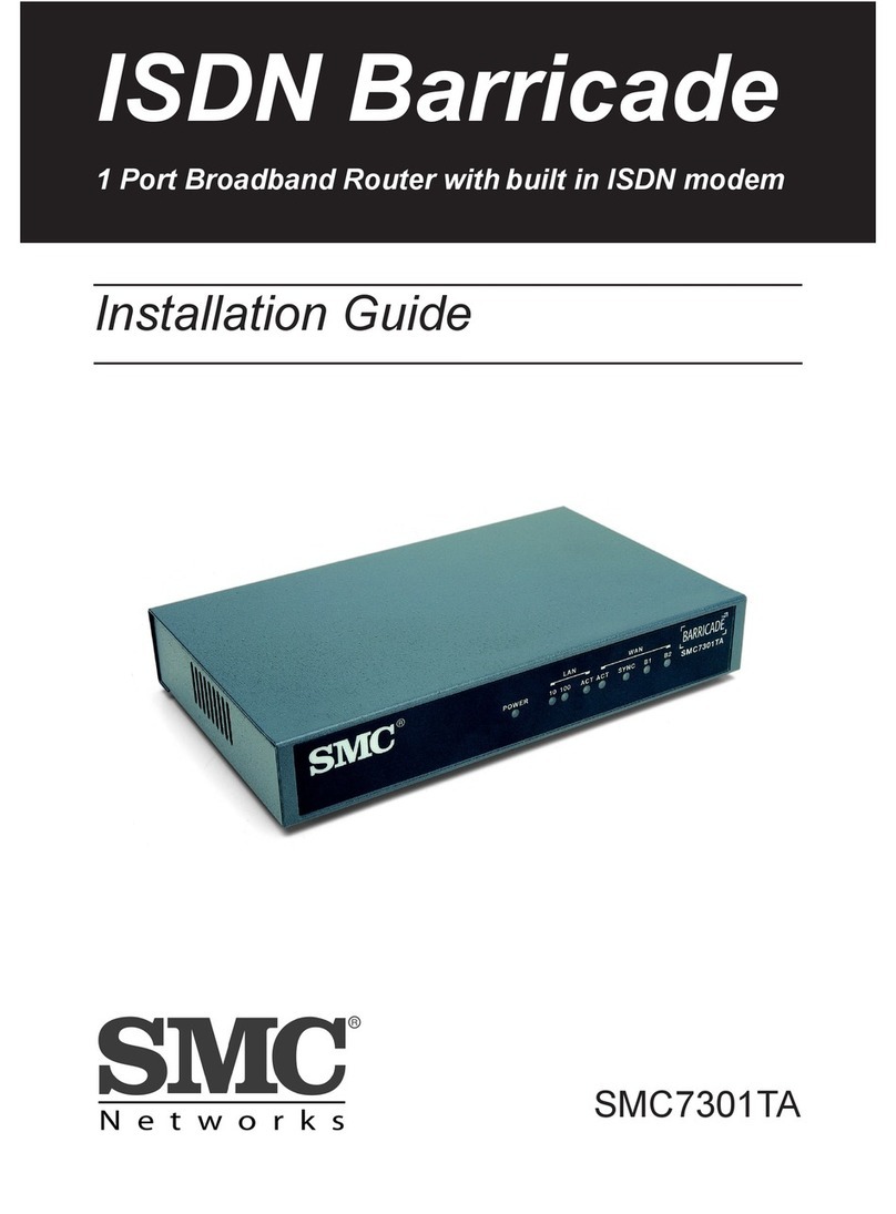 SMC Networks 7301TA Manuel utilisateur