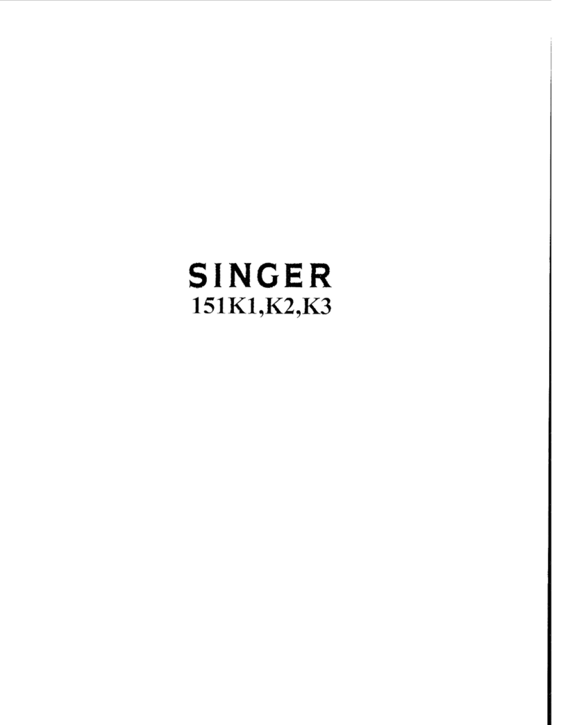Singer 151K1 Guide de démarrage rapide