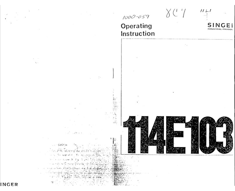 Singer 114E103 Manuel utilisateur Singer 114E103 Manuel utilisateur