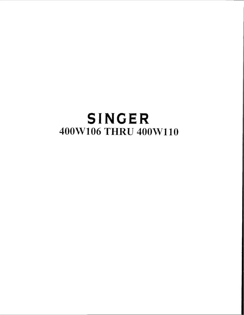 Singer 400W106 Guide de démarrage rapide