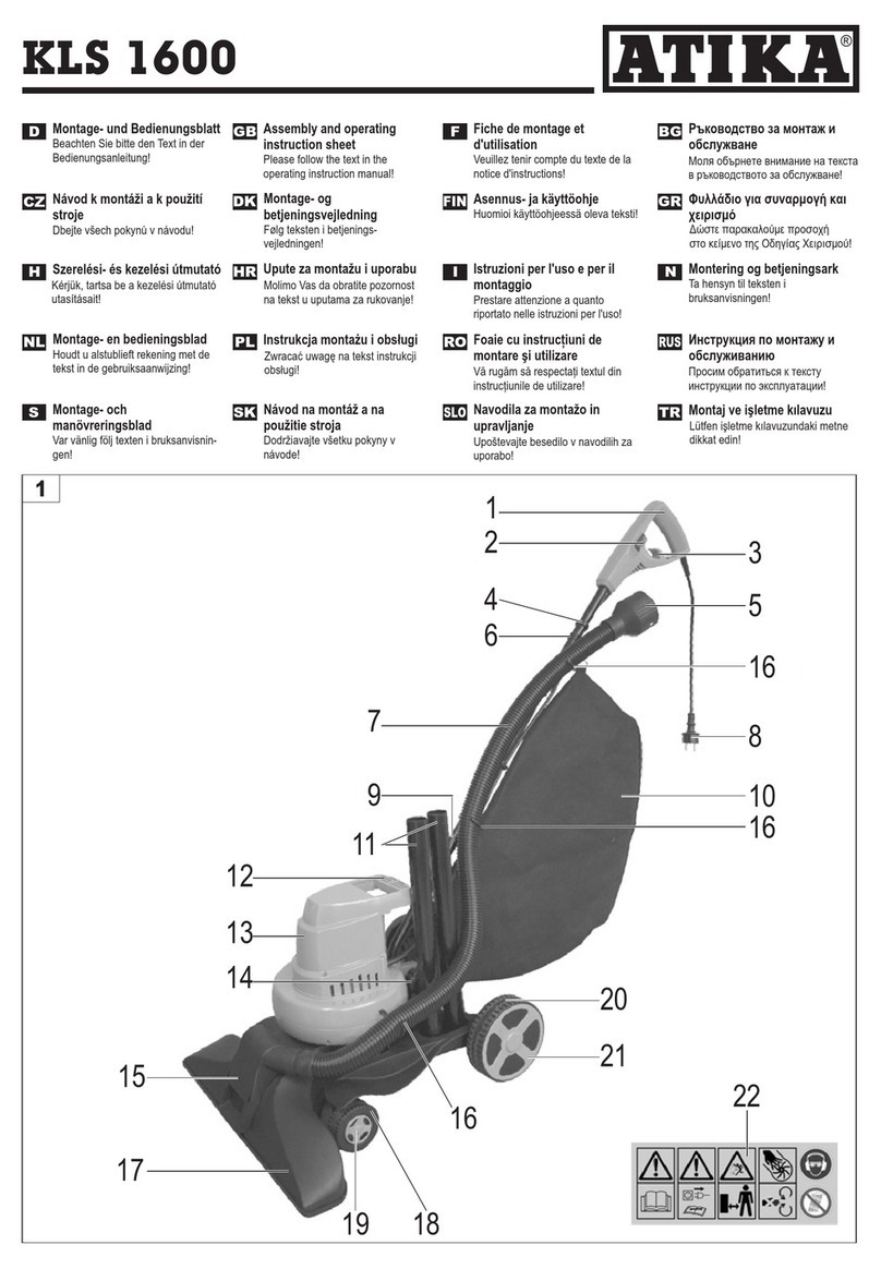 ATIKA KLS 1600 - Manuel utilisateur