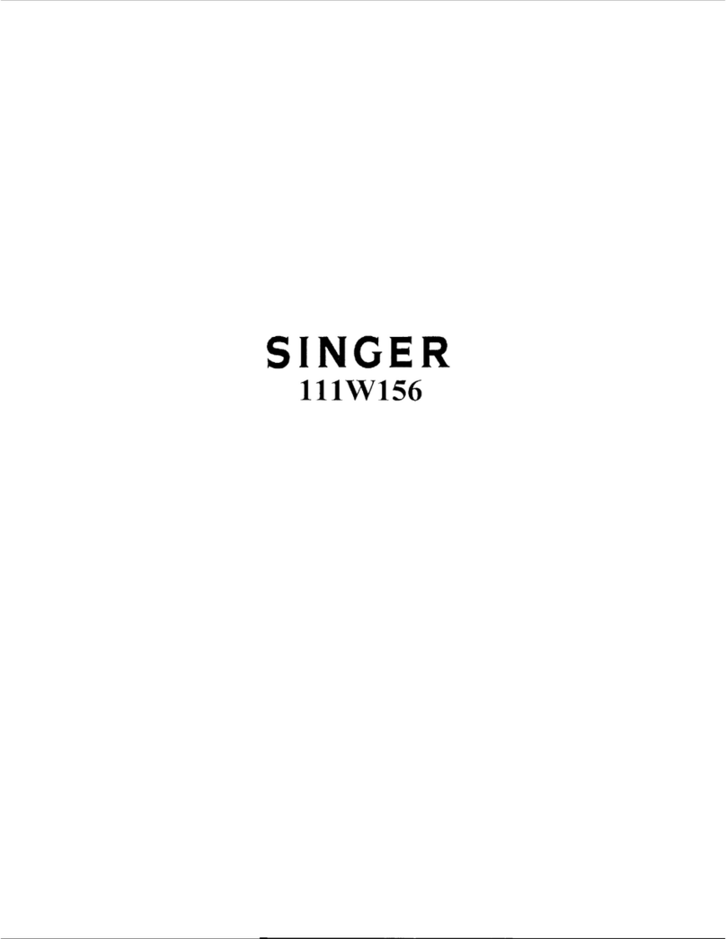 Singer 111W156 Guide de démarrage rapide