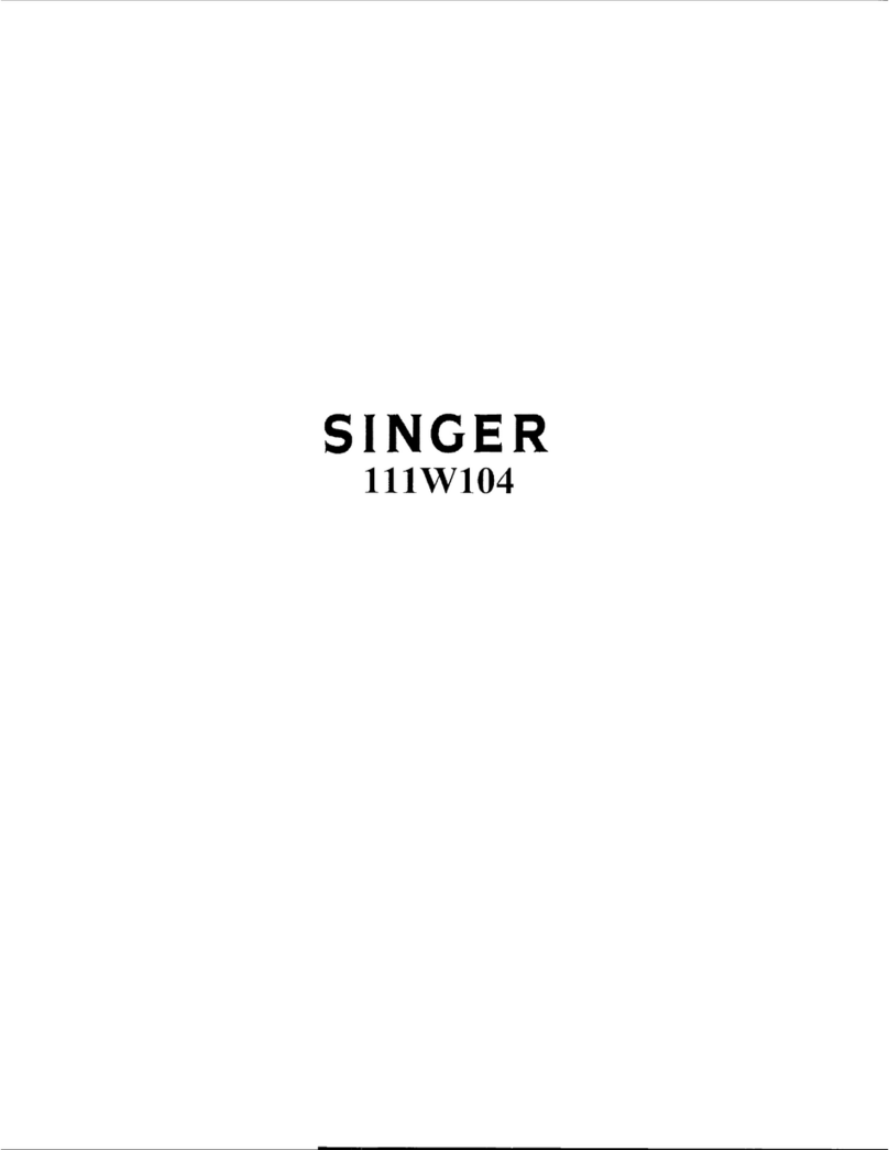 Singer 111W104 Guide de démarrage rapide