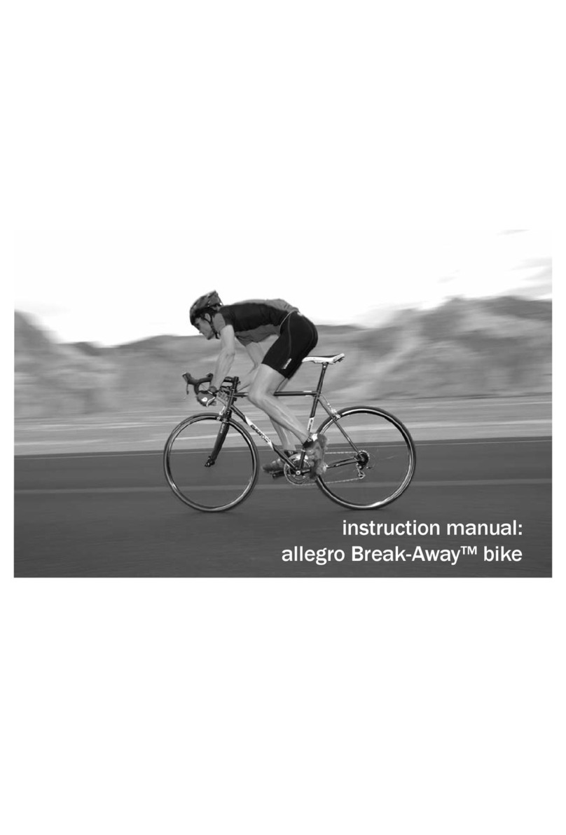 DAHON ALLEGRO Manuel utilisateur