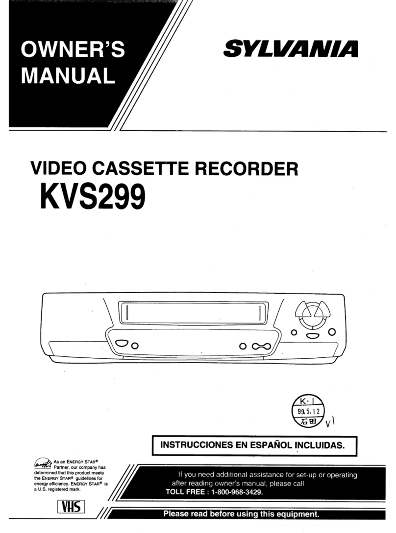 Sylvania KVS299 Manuel utilisateur