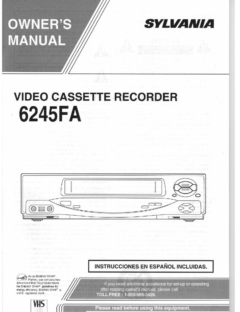Sylvania 6245FA Manuel utilisateur