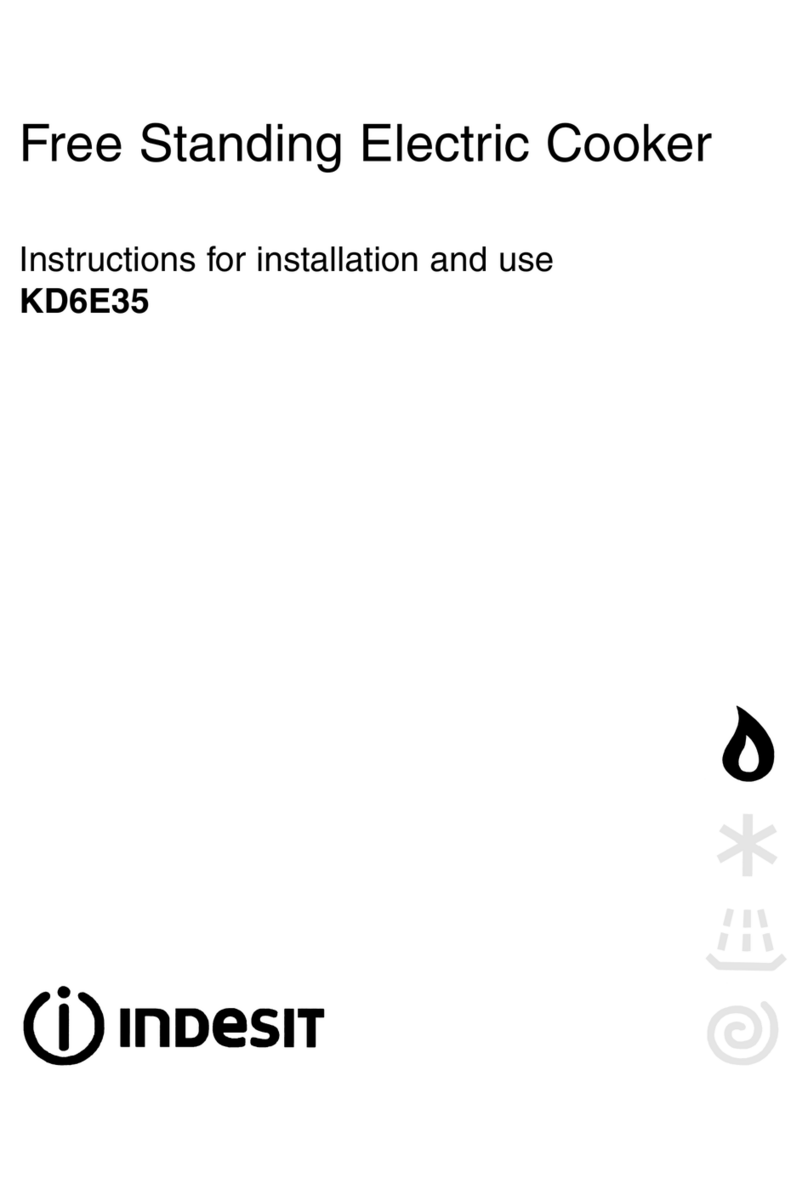 Indesit KD6E35 Manuel utilisateur