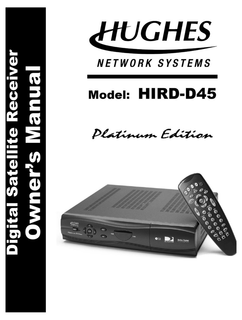 Hughes HIRD-D45 Manuel utilisateur