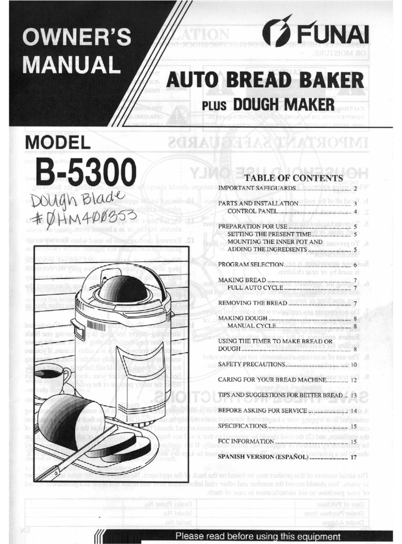 FUNAI B-5300 Manuel utilisateur