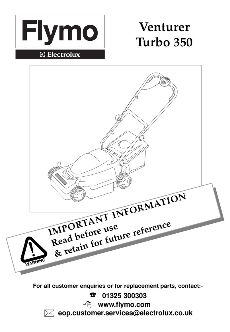 Flymo VT350 Manuel utilisateur