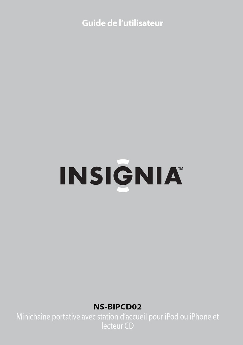 Insignia NS-BIPCD02 Guide de démarrage rapide