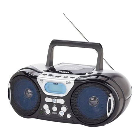 RCA RCD147 Manuel utilisateur