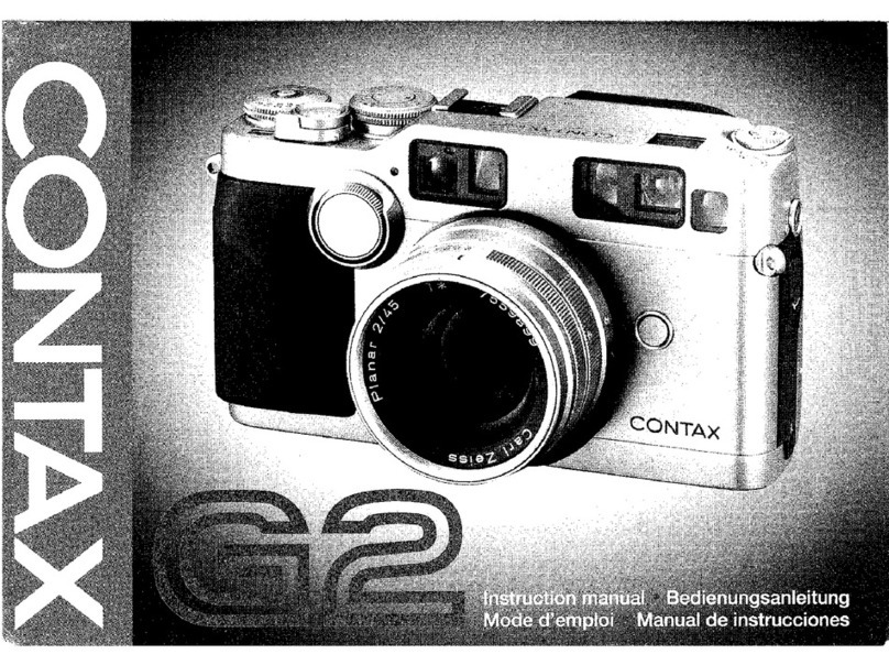 Contax G2 Manuel utilisateur