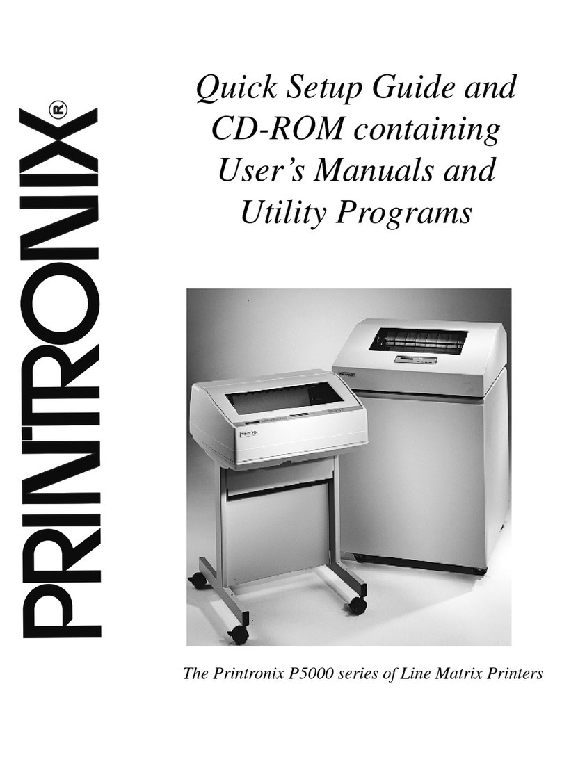 Printronix P5 Manuel utilisateur
