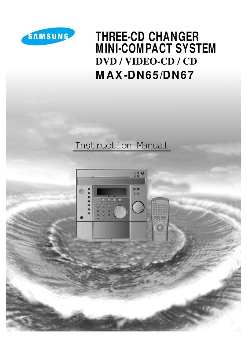 Samsung MAX-DN65 Manuel utilisateur