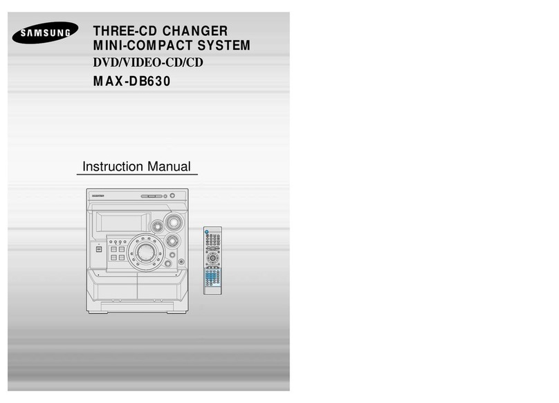 Samsung MAX-DB630 Manuel utilisateur