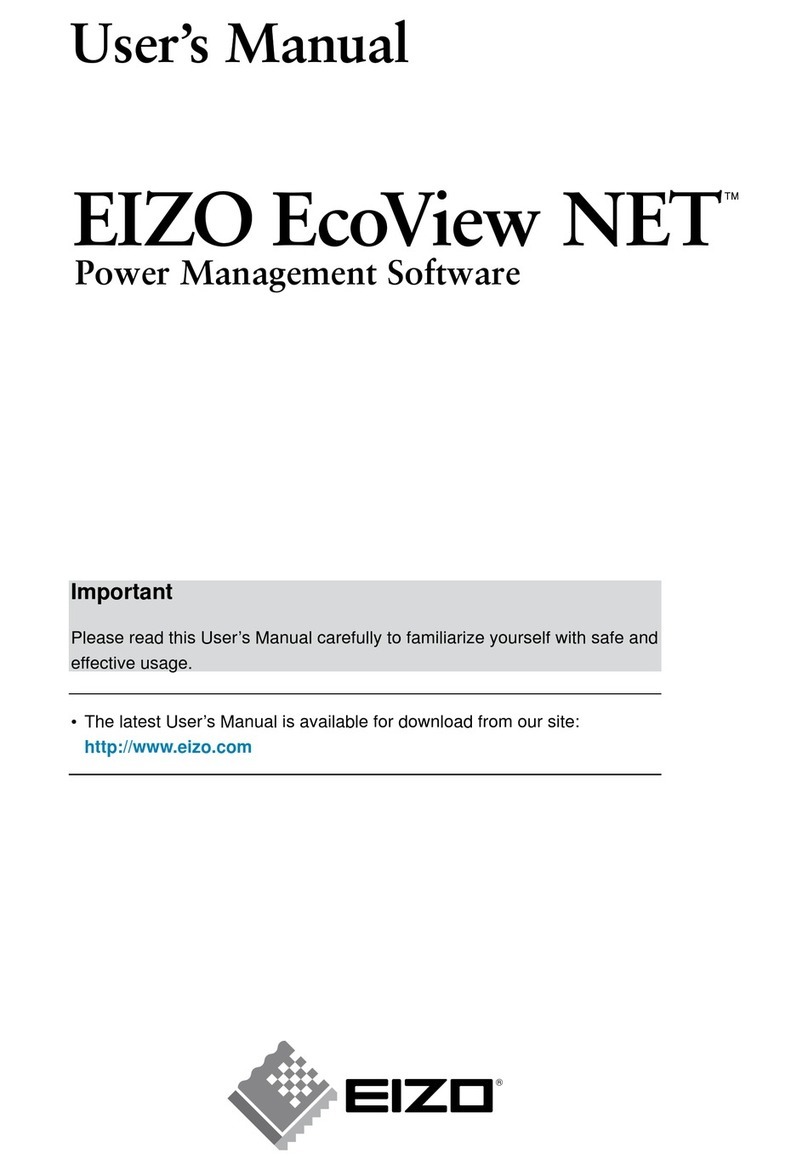 Eizo ECOVIEW NET - Manuel utilisateur