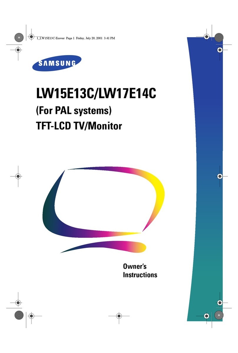 Samsung LW15E13C Manuel utilisateur
