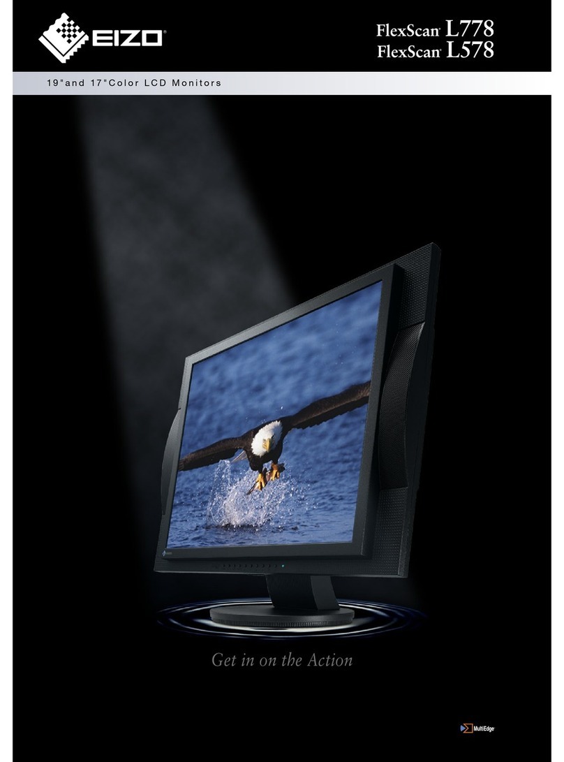 Eizo FlexScan L778 Manuel utilisateur
